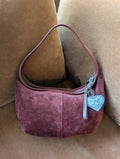 Coach Cranberry Suede Bag