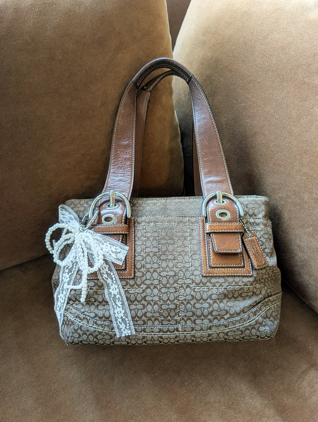 Coach Y2k Soho Mini Signature Tote