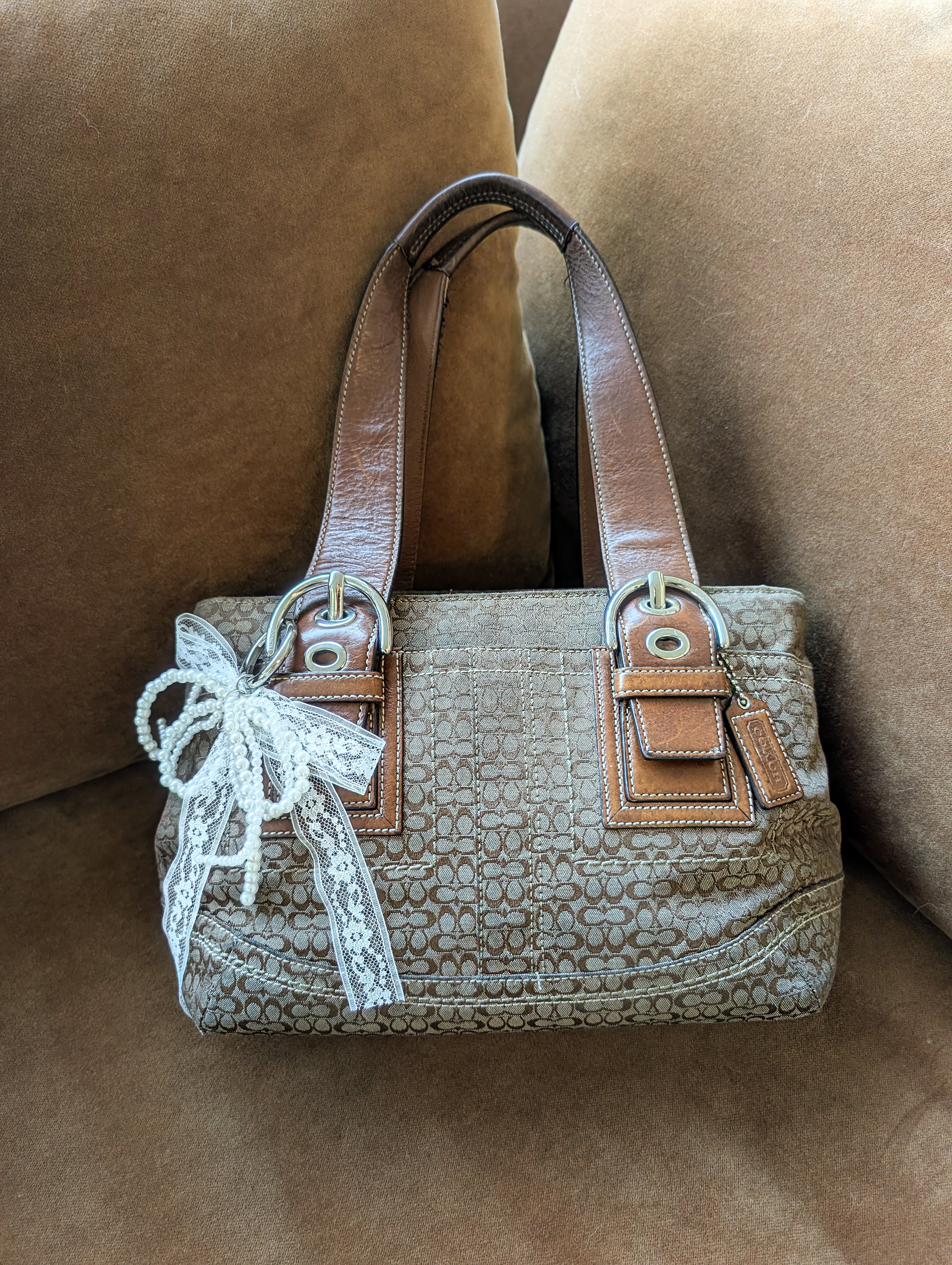 Coach Y2k Soho Mini Signature Tote