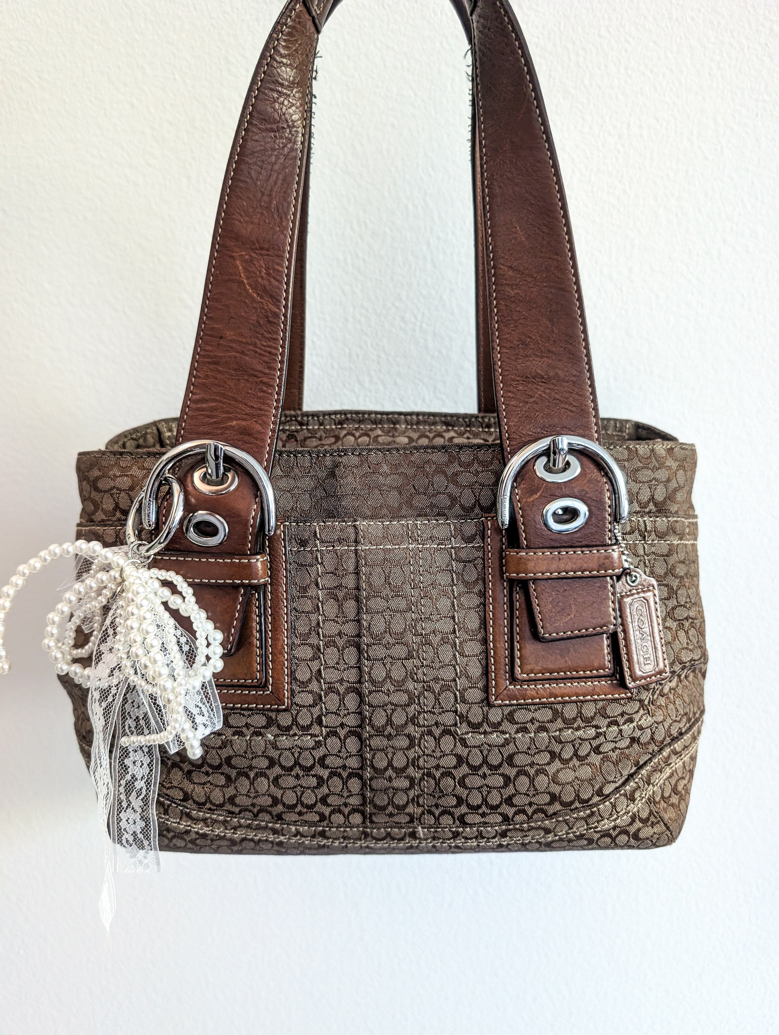 Coach Y2k Soho Mini Signature Tote