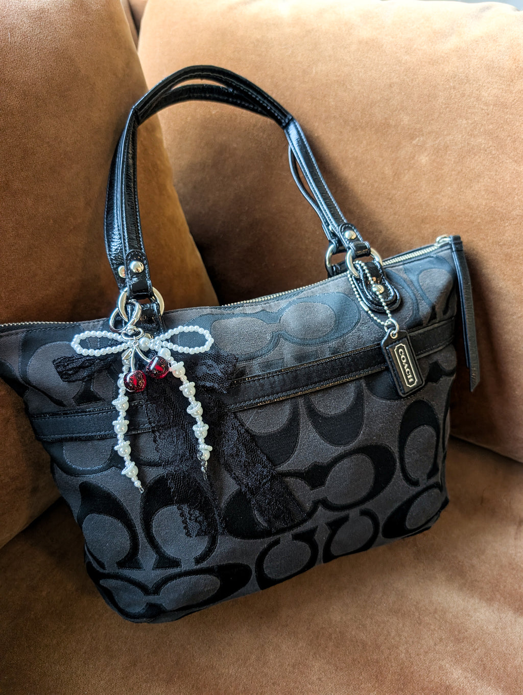 COACH Large POPPY Black Tote Purse