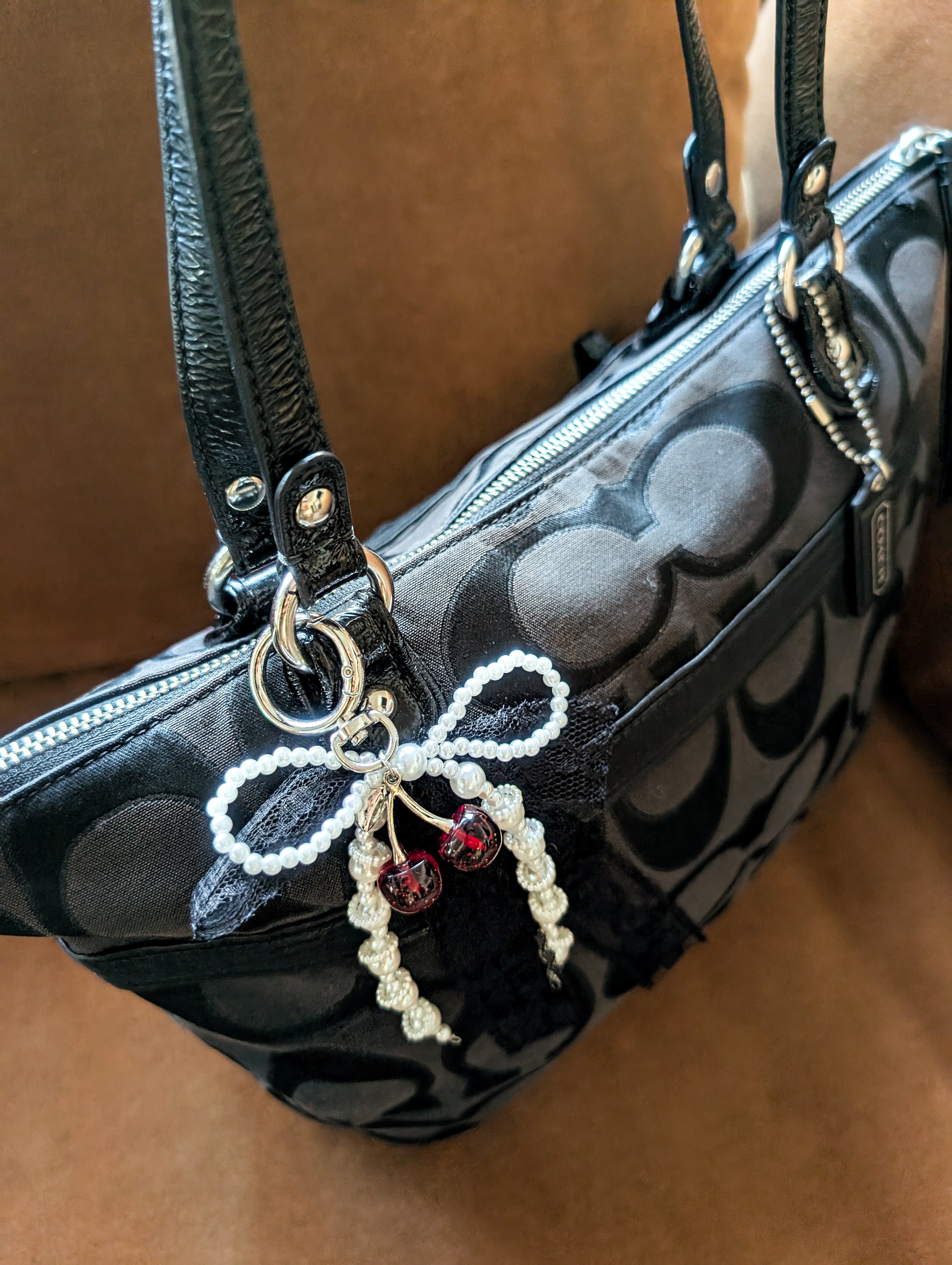 COACH Large POPPY Black Tote Purse