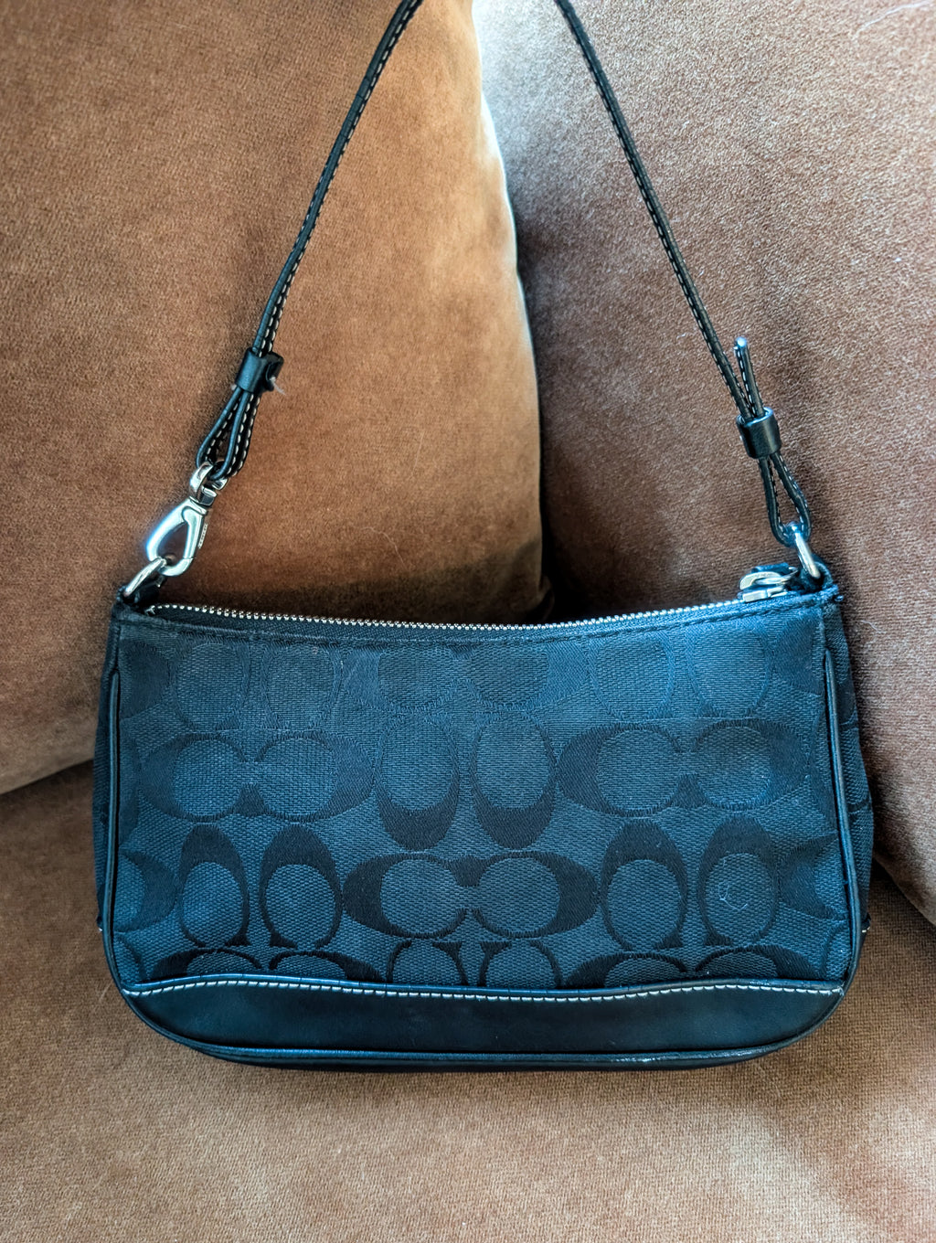 Coach Y2K Demi Shoulder Handbag Black