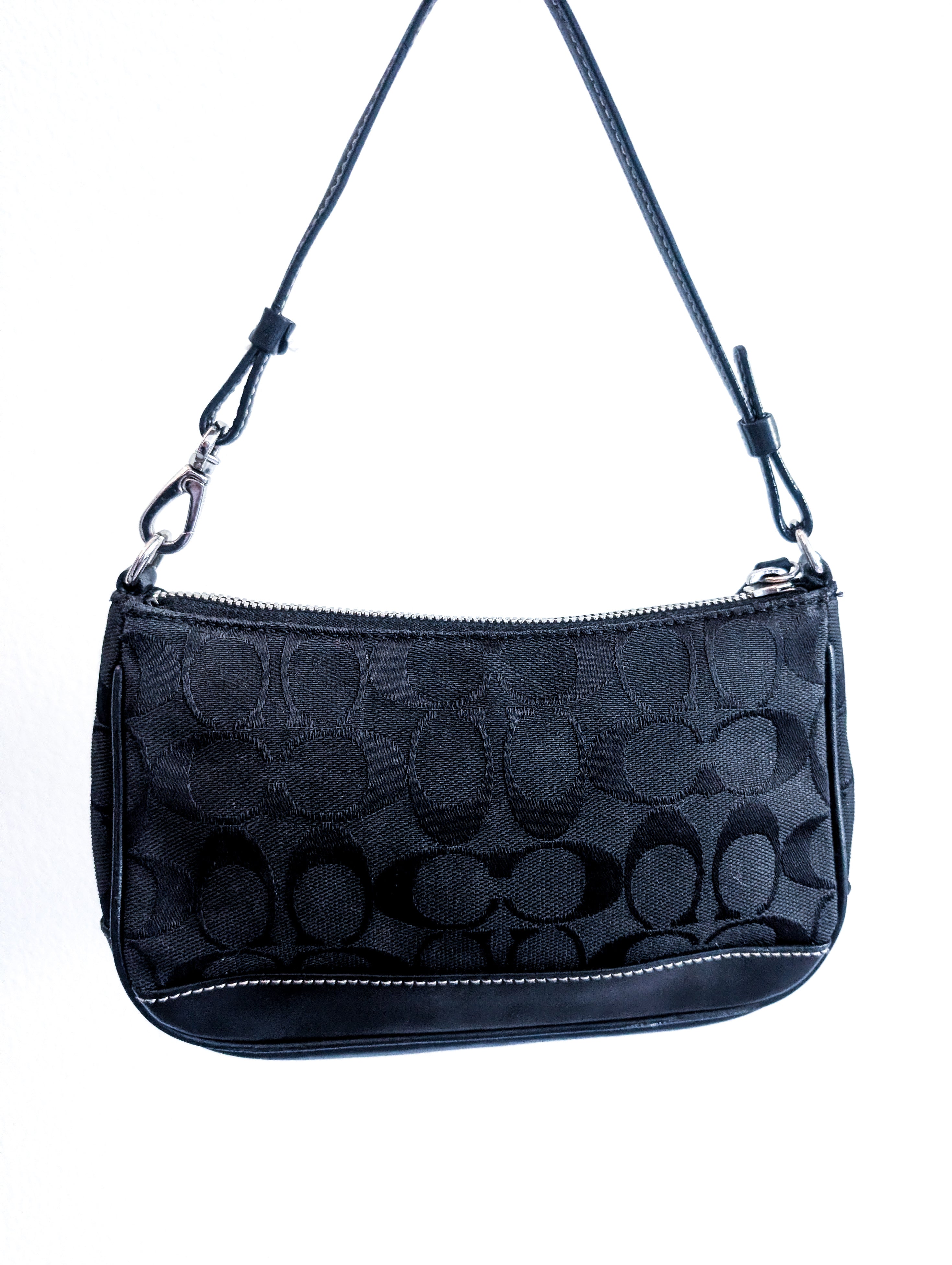 Coach Y2K Demi Shoulder Handbag Black