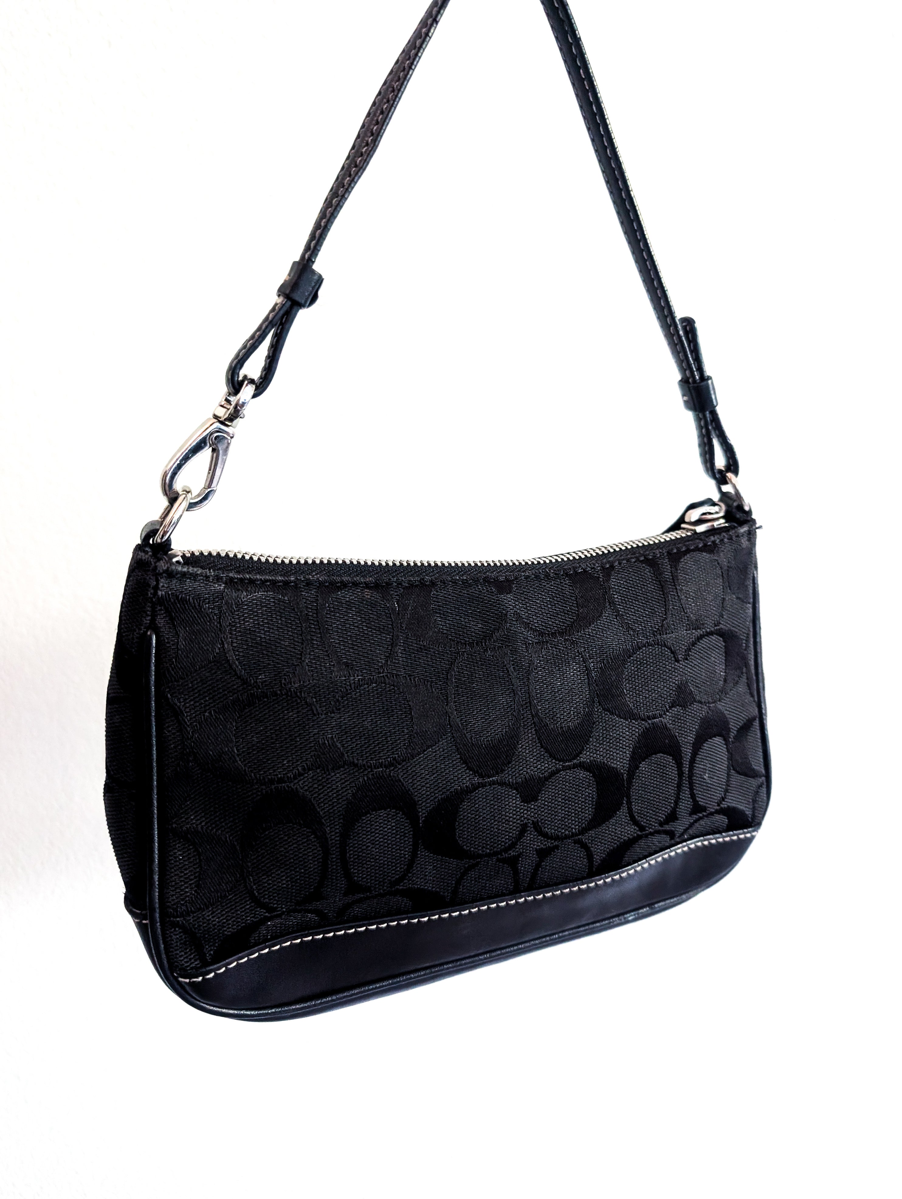 Coach Y2K Demi Shoulder Handbag Black