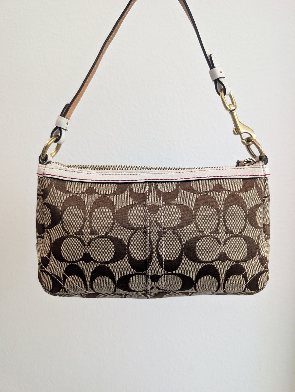 Coach Signature Poppy Floral Demi Small Bag
