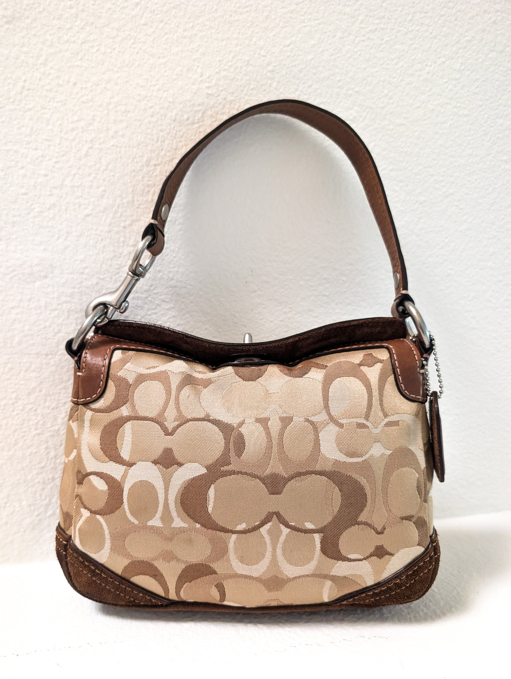 Coach Chelsea Optic Signature Hobo Shoulder Bag