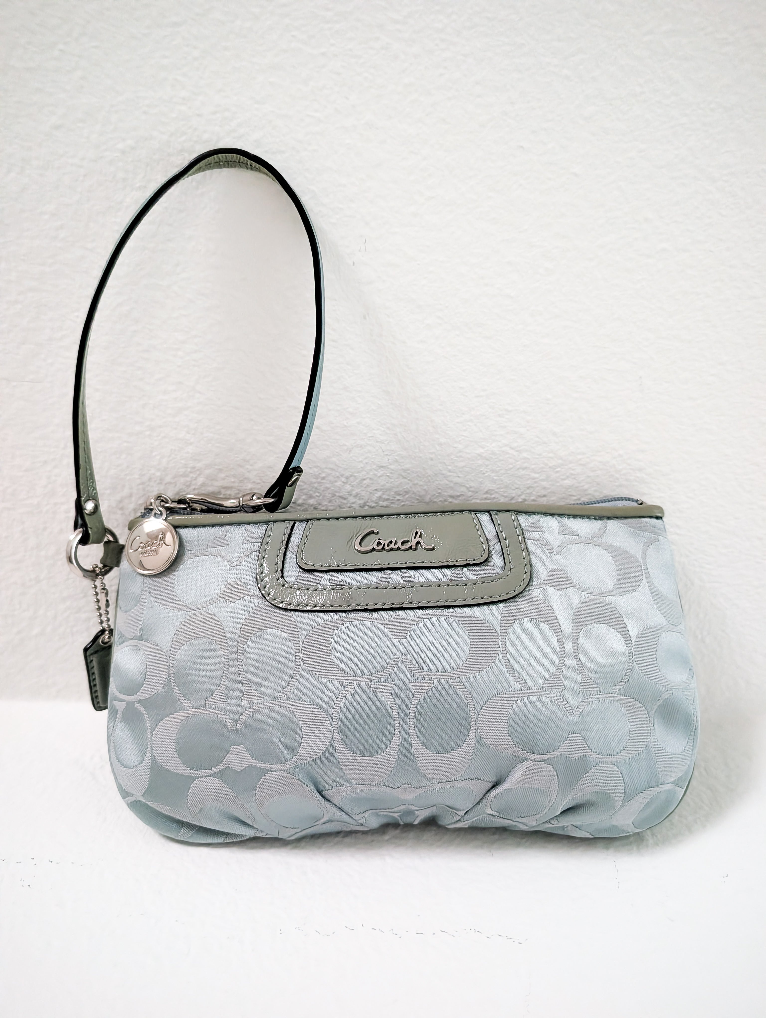 Coach Ashley Signature small wristlet or clutch purse